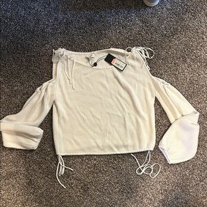 Gianni Bini Cream Knit Top